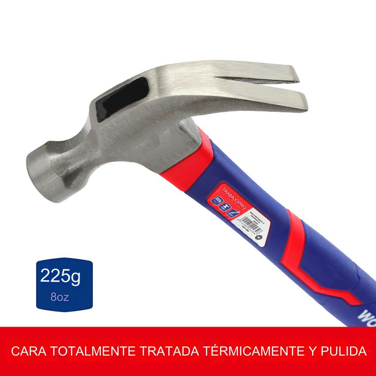 Martillo de carpintero Workpro 225 g Carpintería